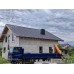 Модульная металлочерепица Финнера RAL 7024 MAT (графит) в Бресте
