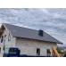 Модульная металлочерепица Финнера RAL 7024 MAT (графит) в Бресте