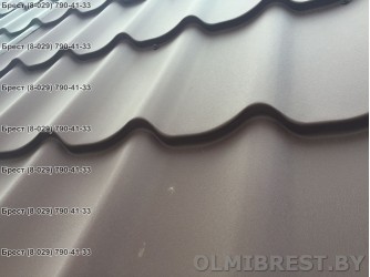 Металлочерепица Grand Line Классик Супермонтеррей Velur 0,5 мм Металлочерепица Grand Line Классик Супермонтеррей Velur 0,5 мм