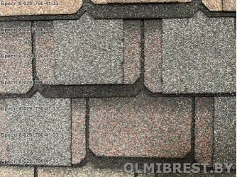 Гибкая черепица Shinglas Континент Азия