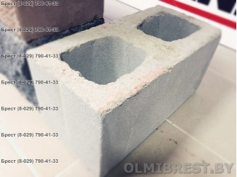 Блоки демлер в Бресте размер 20х20х40