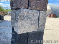 Блоки для столбиков забора 20х20х9 под мрамор Блоки для столбиков забора 20х20х9 под мрамор