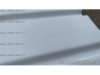 Софит для подшивки крыши белый ТехноНиколь Жасмин