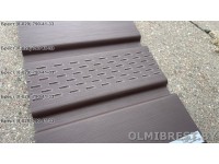 Софит для подшивки крыши Коричневый ТехноНиколь Каштан RAL 8017 Софит для подшивки крыши Коричневый ТехноНиколь Каштан RAL 8017
