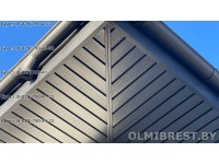 Софит Ю-Пласт PRO чёрный для подшивки RAL 9005 Софит Ю-Пласт PRO чёрный для подшивки RAL 9005