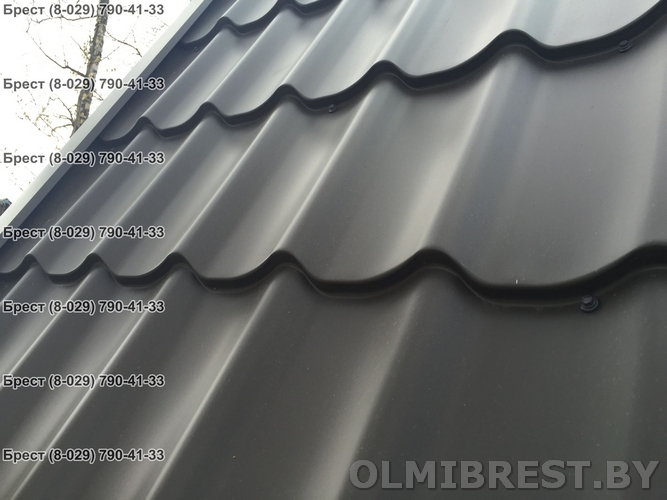 Металлочерепица Grand Line Классик Rooftop Бархат